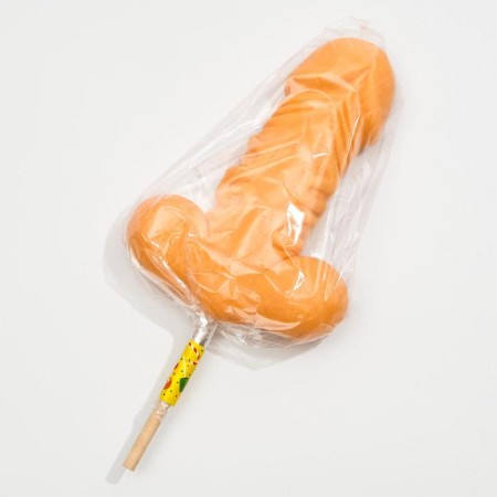 Caramel on the stick "attraction", orange, 140 g-3