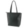 Female bag, artificial leather, black 30x11x35 cm