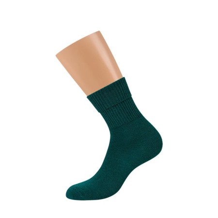 Women's socks mini inverno, single size, color Verde Foresta-1