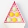 Bombs for a bath, 6 x 20 g, gift set of cosmetics, pure happiness