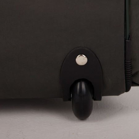 Road bag on wheels, a lightning department, with an increase, 2 outer pockets, a long belt, khaki color-4