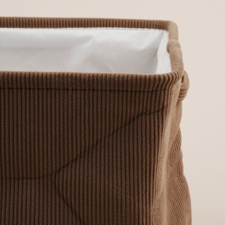 Box for storing things SL Home, 35 × 25 × 23 cm, gray color-4