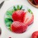 Board cutting glass shade "Sweet strawberry", D = 20 cm