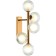 Wall lamp Shardin 5xg9 LED 28x26.5x50.5 cm, bronze color