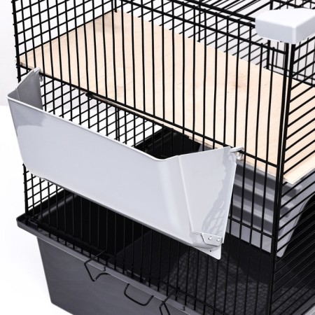 Cage for chinchilla "Pijon" No. 19, collapsible, 58 x 40 x 49, gray-7