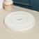 Porcelain plate Sola, d = 21 cm, white