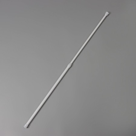 Universal cornice, sliding 40-70 cm, white color-6