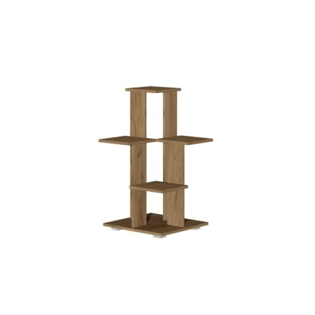 Flower stand No. 1, 500x500x852, oak craft gold-3