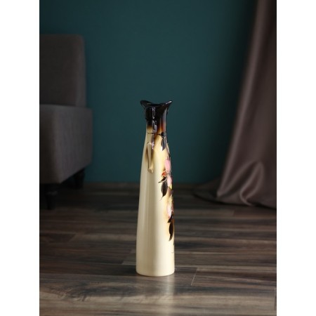 Floor Vase "Sakura", 53 cm, ceramics, multi -colored, mix flowers-1
