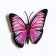 Magnet Plastic "Butterfly" mix 9.5x8.5 cm