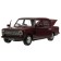 Metal machine "VAZ -2101", retro - model "Kopeyka", doors, trunk, inertia, 12 cm, purple open