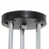 Arnella chandelier 3he27 40W Black 50x50x27 cm Bayerlux