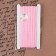 Capricon lace, 12 mm × 10 ± 1 m, light pink color