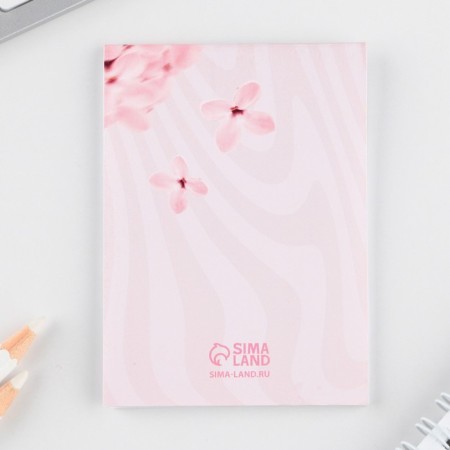 Gift set: notebook, handle-filter and eraser "March 8"-9