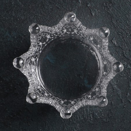 Glass Figure Saletnik "Crown", D = 12 cm-1