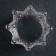 Glass Figure Saletnik "Crown", D = 12 cm