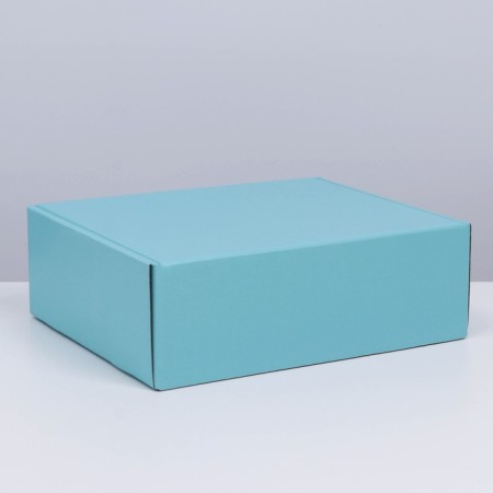 Gift folding box, packaging, Tiffany, 27 x 21 x 9 cm-3
