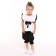 Kit for girls, white/black color, height 104 cm
