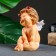 Figure "Angel with God's cow" color 9x7x15cm