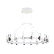 Светильник светодиодный подвесной Ambrella light, LineTech, FL6208, LED, 96 Вт, 7200Lum, 4200К, цвет белый, хром