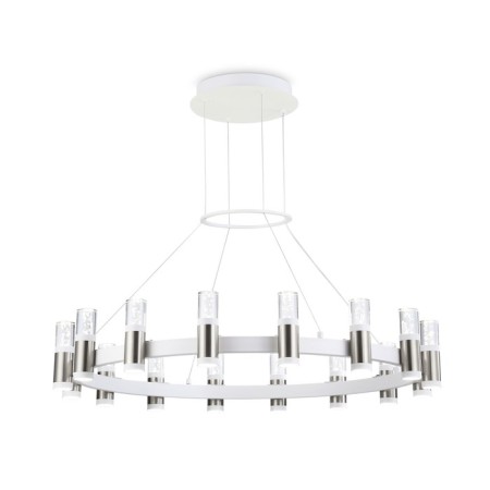 LED LED SCREED OF AMBRELLA LIGHT, LINTECH, FL6208, LED, 96 W, 7200LUM, 4200K, white color, chromium