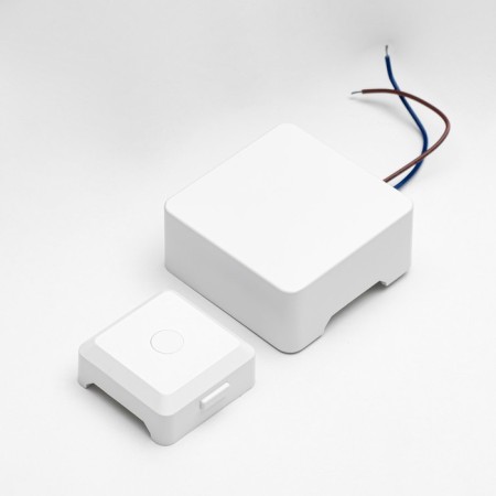 Driver for the track system "Slim-200" 200W 48V white 8.8x8.8x4.1 cm