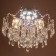 Snow chandelier 6x60W E27 chrome 54x54x45cm