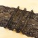 Lace elastic fabric, 190 mm × 2.7 ± 0.5 m, black color
