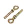 Anchor Bolt Stroybat, with a ring, galvanized, 10x60 mm, 2 pcs