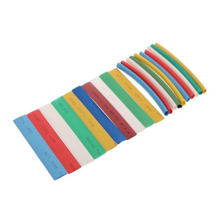 The heat -assigned tube 5/6/8/10 set (5 colors, 4 pcs, 10 cm), 20 pcs