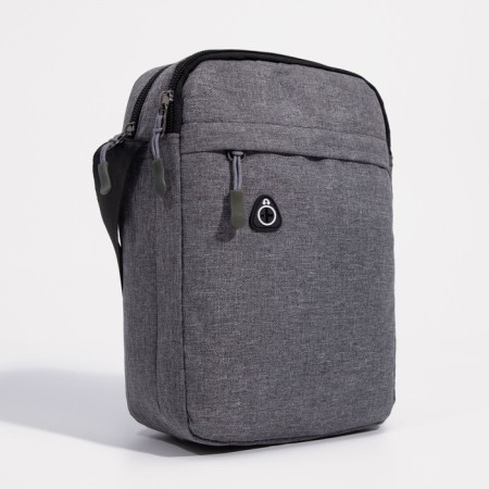 Male bag, gray color