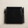 Plastic disposable plastic 3 in 1: plate, fork, knife, square, black