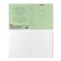 Notebook of 12 sheets in the slanting ruler, Erichkrause Visio "Classic", cover coated cardboard, offset block, green