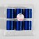 Metallized thread, 91 ± 1 m, blue color