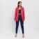 Women's jacket (eco -leather) minku: eco leather, fuchsia color, size 42