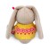 Soft toy "Bunny mi in a vest with ornament", 15 cm