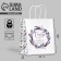 Gift Crafts, packaging, "happiness", flowers, 22 x 25 x 12 cm