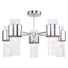 Люстра Rivoli Deborah 5хЕ14, 40 Вт
