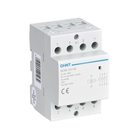 Contactor Modular Chint 256101, 63A, 4no