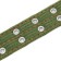 Four-layer collar with a swivel, 65 x 4 cm, Osh 54-60 cm, polyester, green