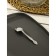 Spoon Coffee "Troika", h = 11.5 cm, thickness 1.5 mm