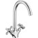 Fashun A4025 kitchen mixer, two -wound, brass, chromium color