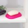 Soap dish, 12.8 × 8.7 × 1.9 cm, color mix