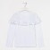 School blouse for a girl, white color, height 122 cm