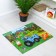 Puzzle floor "Blue Tractor in the Forest"