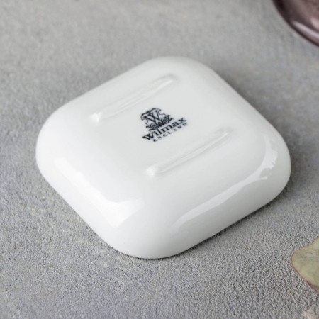 Porcelain dish wilmax, d = 6.5 cm, white color-2
