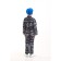 Carnival costume "landing", beret, overalls, belt, 5-7 years old, height 122-134 cm