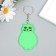 Keychain plastic reflective catfote "cat" 4.3x6.5 cm