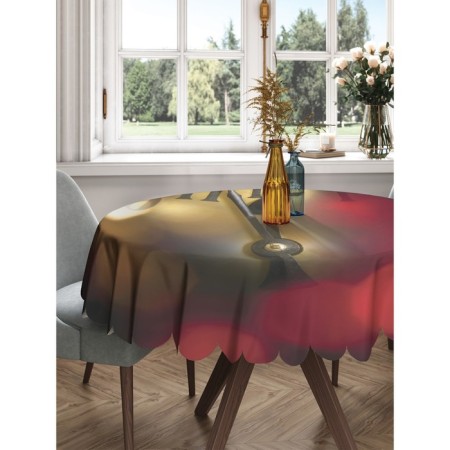 The tablecloth “The Time of Fun”, round, Saten, d = 150 cm