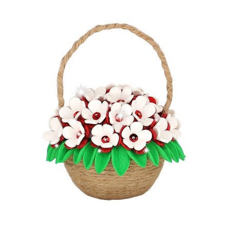 Set for the creativity of topiary "Bouquet in the basket", 8+